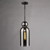 Create a cosy haven with the Tao Pendant Matt Black and Smoked Glass