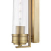 Stylish art deco wall light perfect for bathroom decor

