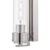 Modern Tommaso Bathroom Wall Light with Ribbed Glass