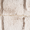 Scatterbox Cushion Tovi 45x45 cm Natural close view picture of the zipper