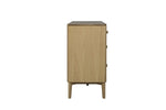 Premium oak chest with soft close drawers