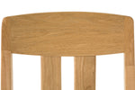 Contemporary Oak Veneer Chair - Foys Home Furnishings