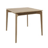 Stylish 90cm Square Oak Dining Table - Tuscano Dining Table
