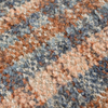 Scatterbox Cushion Uilleann Blue close view picture of the cushion texture and color hue