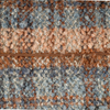 Scatterbox Cushion Uilleann Blue close view picture of the zipper