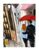 Elegant Under the Rain Wall Art for Modern Interiors
