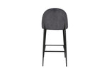 Upgrade your kitchen island with the Valent Bar Stool Dark Grey