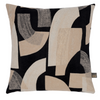 Soft Scatterbox Cushion in Black/Natural for Cozy Home Decor.
