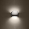 Designer wall lamp Sollux Lighting Varnished Wall Lamp GLOBE Whitegloss