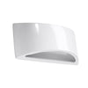 Modern lighting with Sollux Lighting Varnished Wall Lamp VIXEN White Gloss