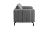 Vera 2 Seater Sofa Grey with Crib 5 safety certification