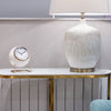 Vienna Marble Console Table  close view life style picture