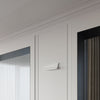 Wall lamp ALIZA white blends seamlessly with various decor styles