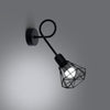 Modern wall fixtures Sollux Lighting Wall Lamp ARTEMIS 1S Black
