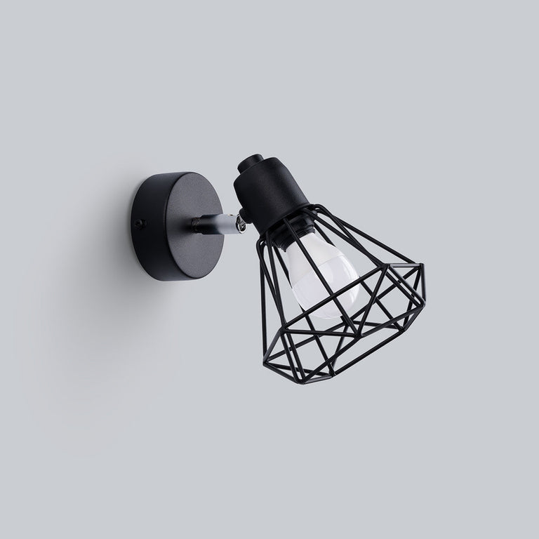 Sollux Lighting Wall Lamp ARTEMIS 1 Black