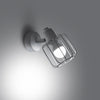 Functional wall lights for bedroom spaces featuring Sollux Lighting Wall lamp BELUCI 1 white