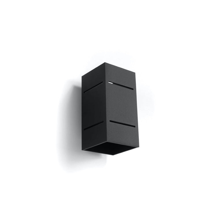 Sollux Lighting Wall Lamp BLOCCO Black