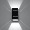 Wall lights for bedroom by Sollux Lighting Wall lamp BLOCCO black