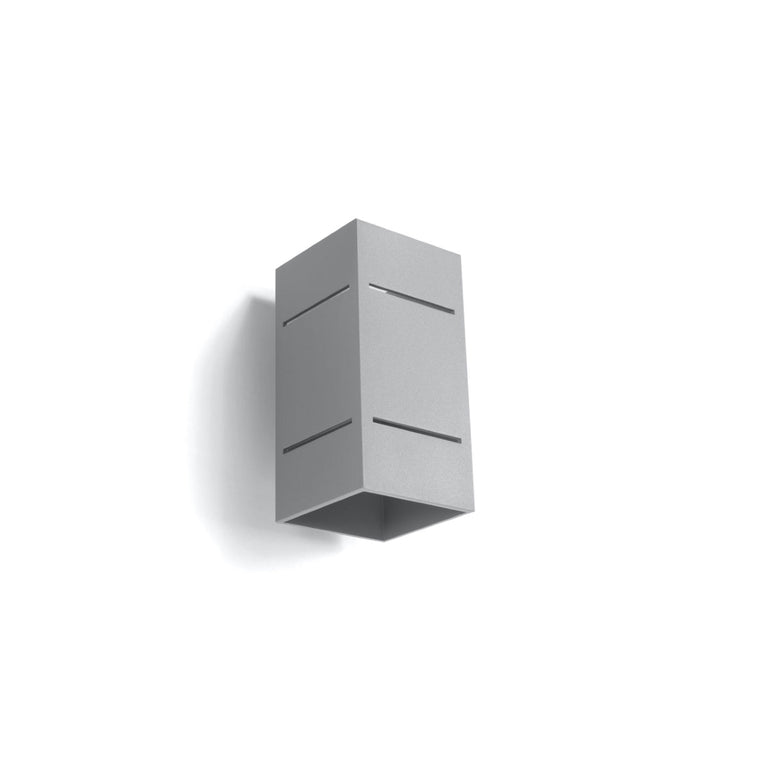 Sollux Lighting Wall Lamp BLOCCO Grey