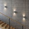 Stylish wall LED lighting Sollux Lighting  Wall lamp BLOCCO grey