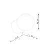 Natural wood wall fixtures Sollux Lighting Wall Lamp BOOMO
