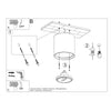 Timeless design fits both modern and eco-friendly interiors Wall lamp ceramic KALU
