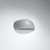 Grey wall lamp for living room with elegant finish
