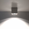 Elegant ceramic wall lamp for living room.