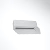 LED wall lights Sollux Lighting Ceramic VEGA Grey for bedroom ambiance