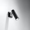 Modern wall lamp Sollux Lighting Wall lamp DIREZIONE black