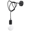 LED lighting wall lamp Sollux Lighting Wall Lamp EDISON Black