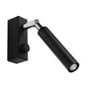 Stylish lighting with Sollux Lighting Wall lamp EYETECH 1 black
