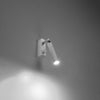 Sleek wall lights for living room with Sollux Lighting Wall lamp EYETECH 1 white