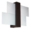 Modern wall lamp Sollux Lighting Wall Lamp FENIKS 1 Wenge