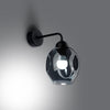LED lighting wall lamp FILLAN 1 black for energy efficiency