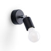 Modern lighting with Sollux Lighting Wall lamp FORNES 1 black