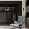Elegant wall lights HESTIA black with LED
