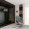 Minimalist Wall lamp HESTIA black for living room