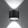 Easy to install with secure wall fixtures Wall lamp IMPACT black