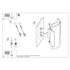 Timeless design fits both modern and eco-friendly interiors Wall lamp IMPACT black