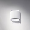 Steel material for a natural, elegant finish Wall lamp IMPACT white