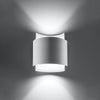 Led lights for energy-efficient illumination Wall lamp IMPACT white
