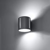 LED wall lights for bedroom - Sollux Lighting Wall Lamp  INEZ grey