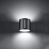 Minimalist wall lamps for living room - Sollux Lighting Wall Lamp INEZ grey
