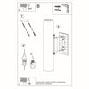 Industrial wall lamps with Sollux Lighting Wall Lamp LAGOS White