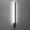Designer wall lights Sollux Lighting Wall lamp LAHTI L black 4000K