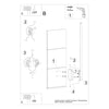 Ambient wall lighting with Sollux Lighting Wall lamp LAHTI L golden 3000K