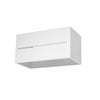 Double light source Sollux Lighting Wall lamp LOBO MAXI white