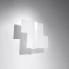 Scandinavian-inspired wall lighting, Sollux Lighting Wall Lamp Massimo White
