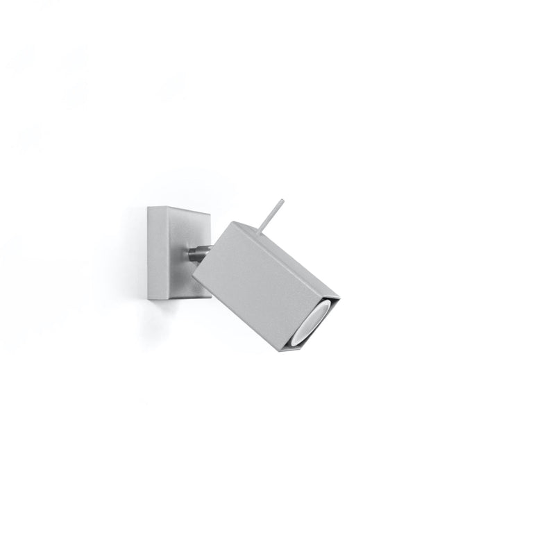 Sollux Lighting Wall Lamp MERIDA 1 Grey